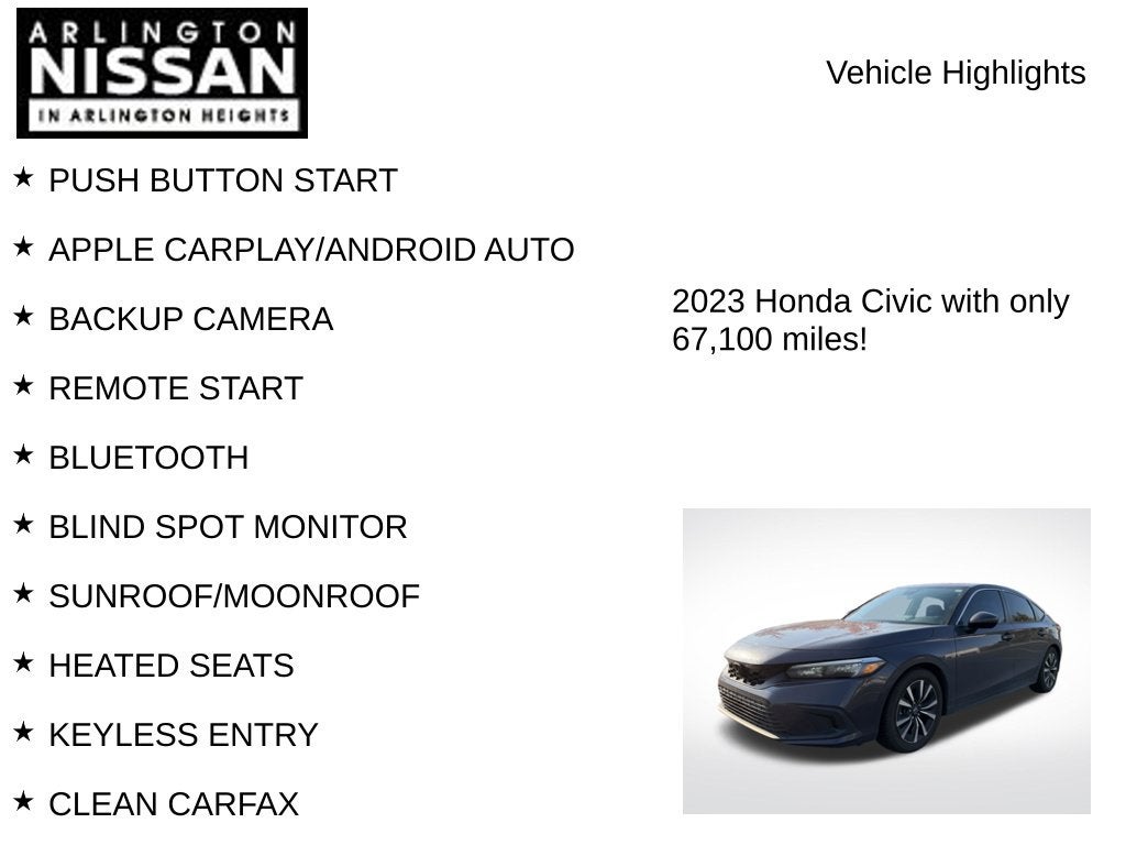 2023 Honda Civic EX-L