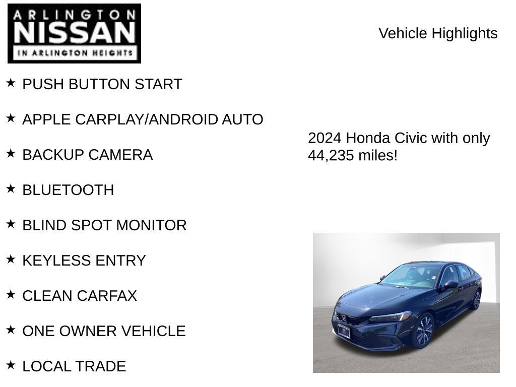 2024 Honda Civic EX-L