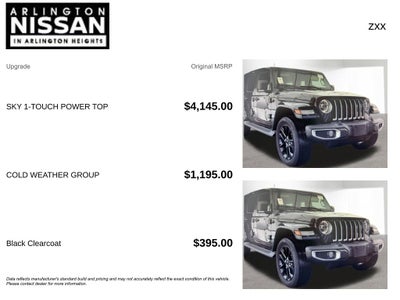2022 Jeep Wrangler Unlimited Sahara 4xe