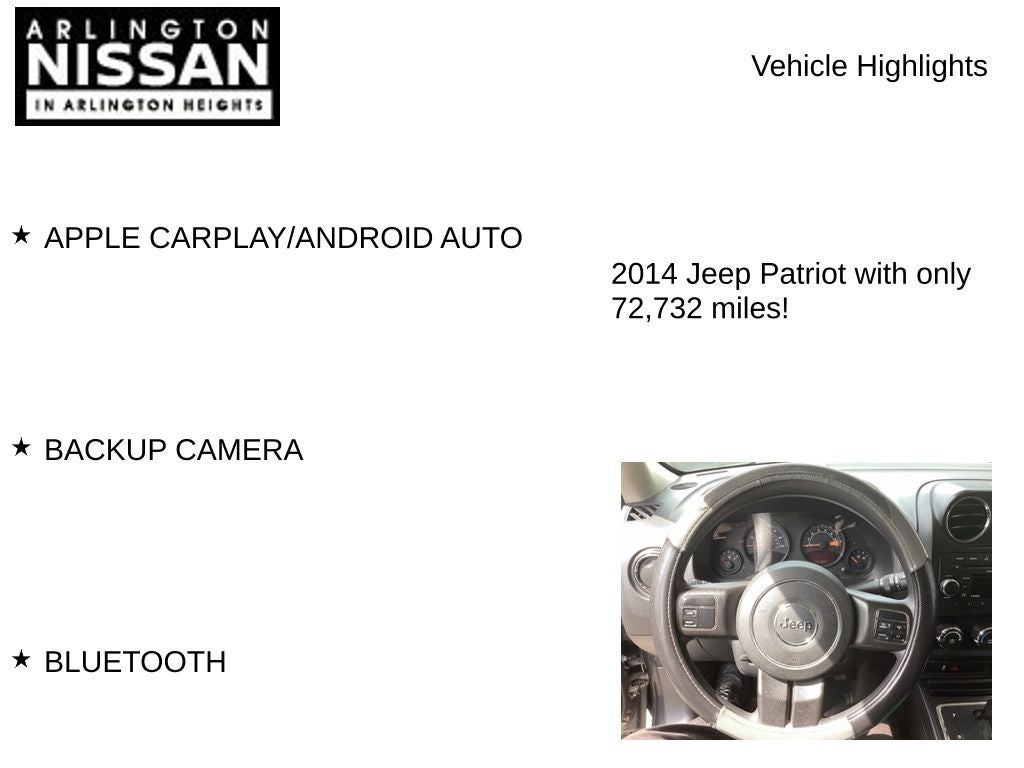 2014 Jeep Patriot Sport