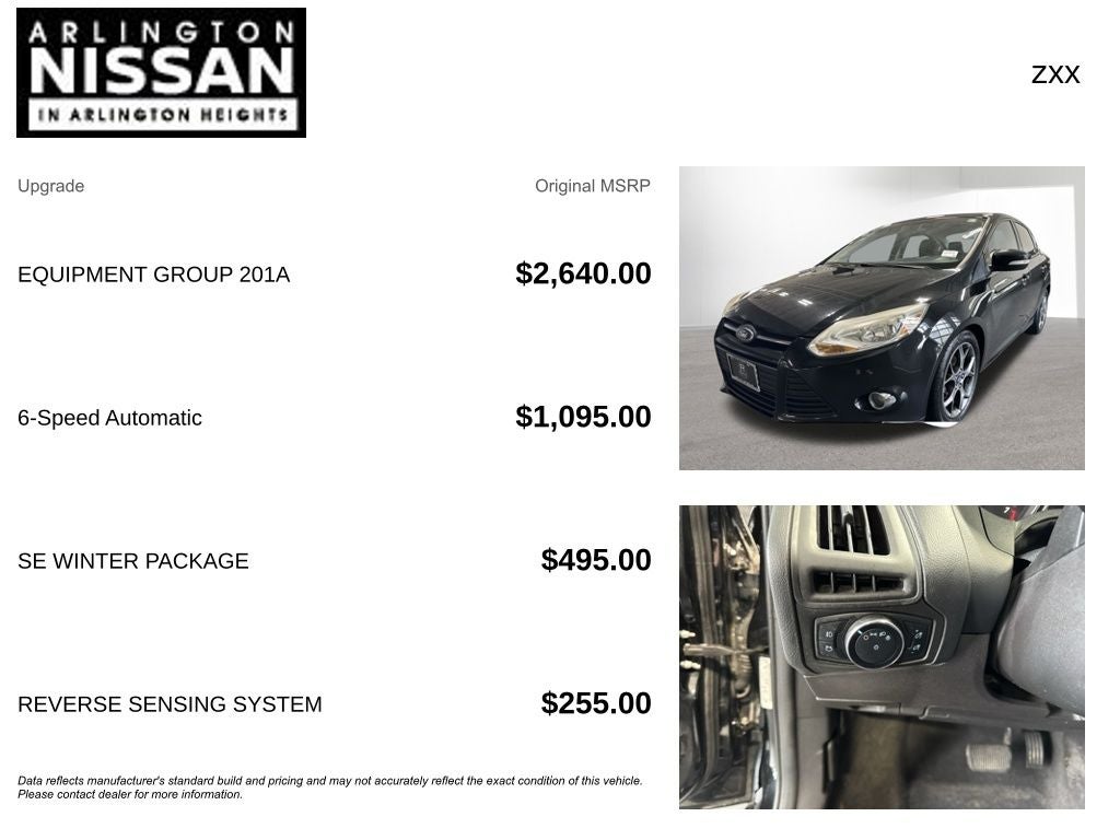 2014 Ford Focus SE