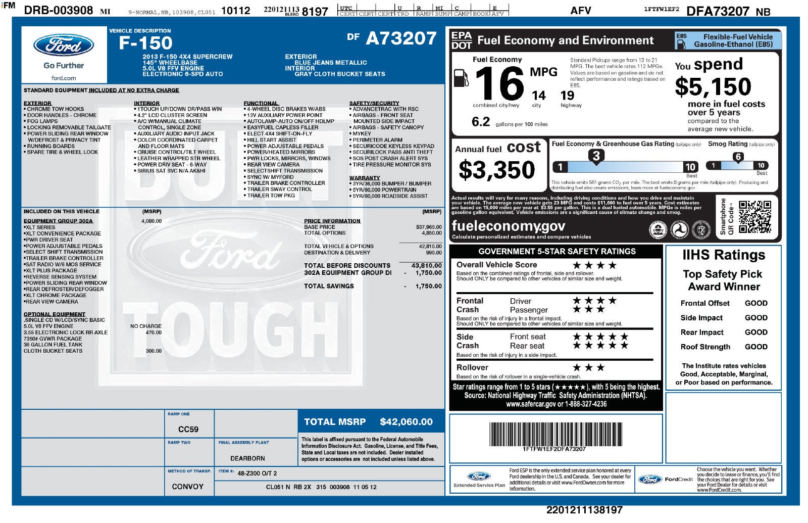 2013 Ford F-150 XLT