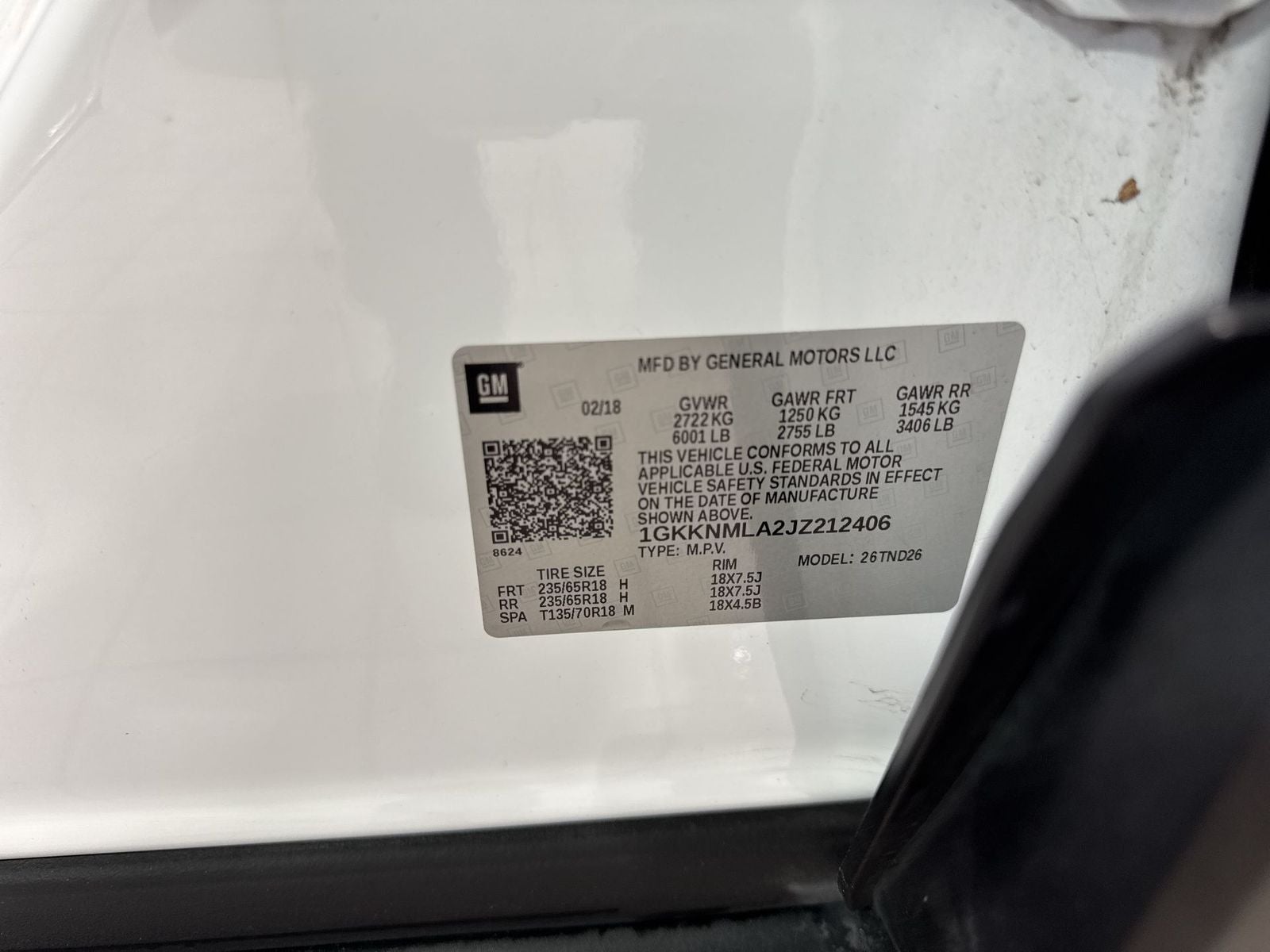 2018 GMC Acadia SLT-1