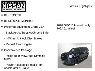 2020 GMC Yukon SLE