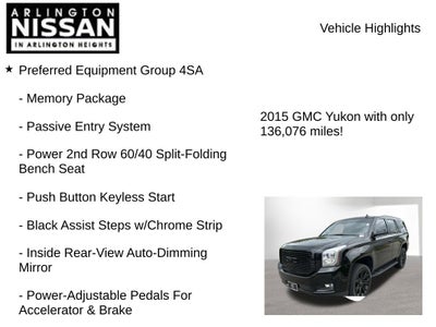 2015 GMC Yukon SLT