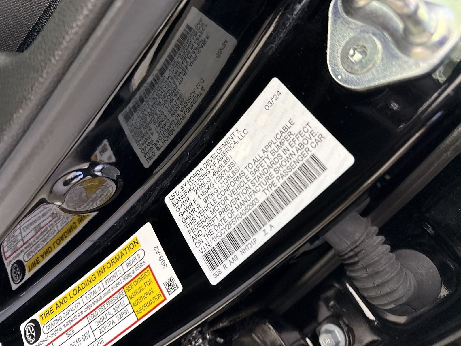 2024 Honda Accord Hybrid Sport