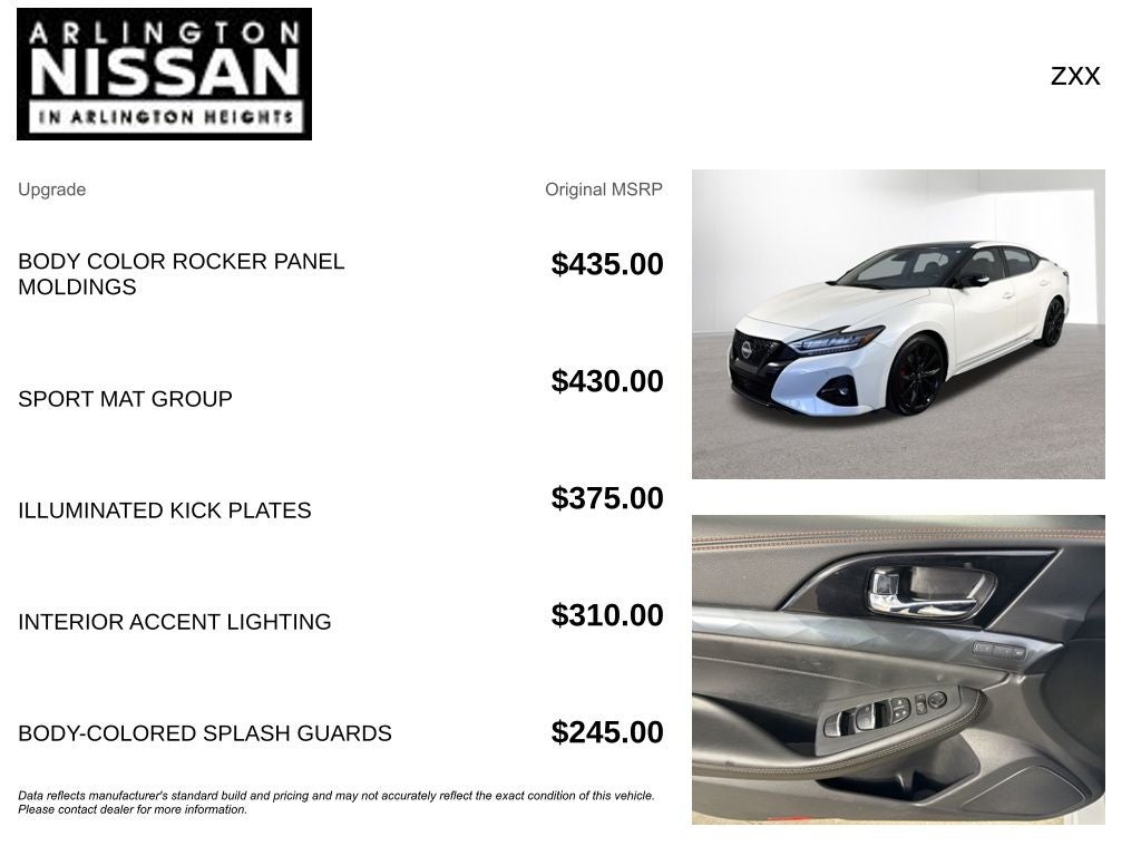 2023 Nissan Maxima SR