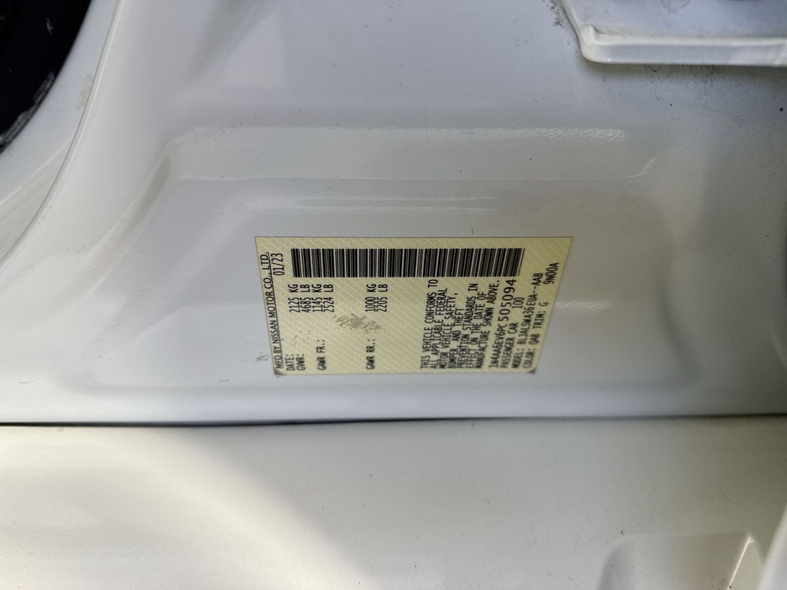 2023 Nissan Maxima SR