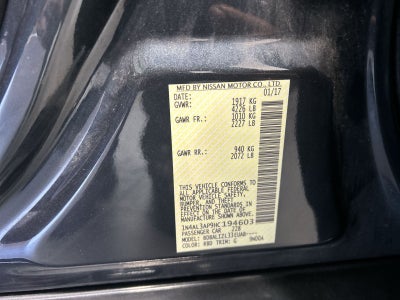 2017 Nissan Altima 2.5 SV
