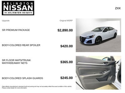 2023 Nissan Altima 2.5 SR