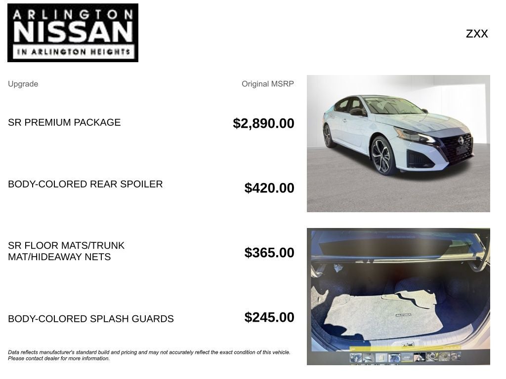2023 Nissan Altima 2.5 SR