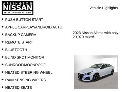 2023 Nissan Altima 2.5 SR