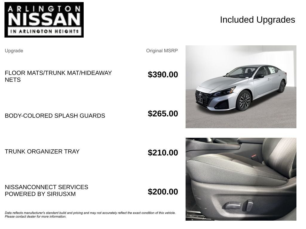 2026 Nissan Altima 2.5 SV