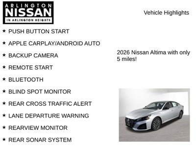 2026 Nissan Altima 2.5 SV