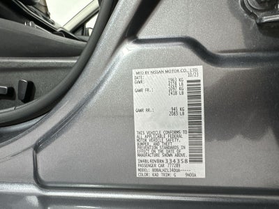 2024 Nissan Altima 2.5 SV