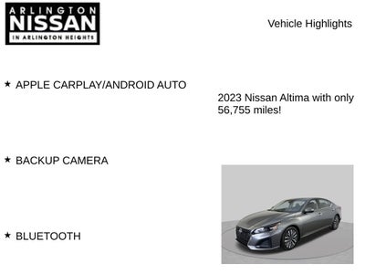 2023 Nissan Altima 2.5 SV
