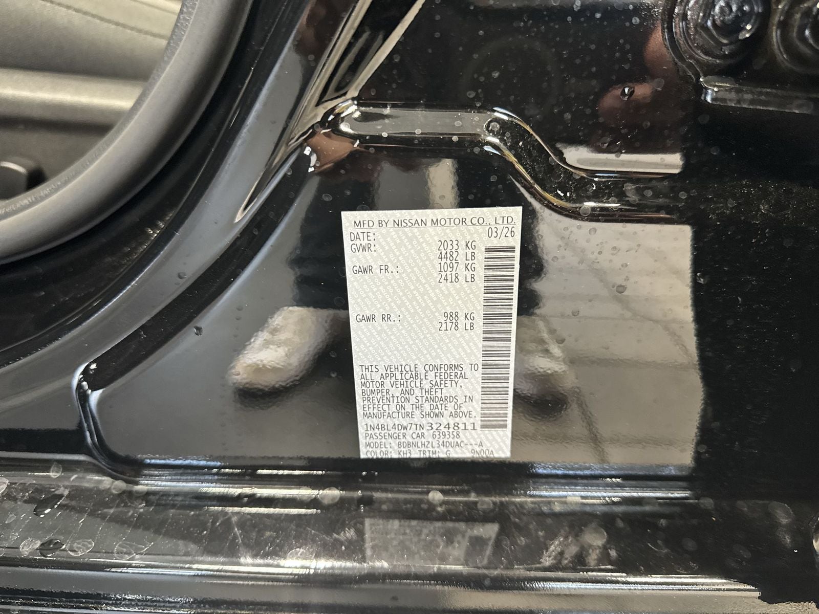 2026 Nissan Altima 2.5 SV