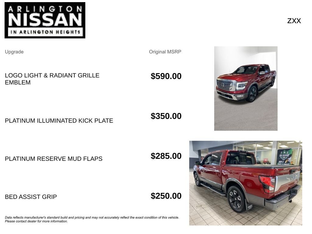 2021 Nissan Titan Platinum Reserve