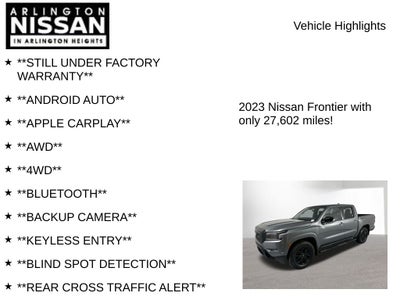 2023 Nissan Frontier SV