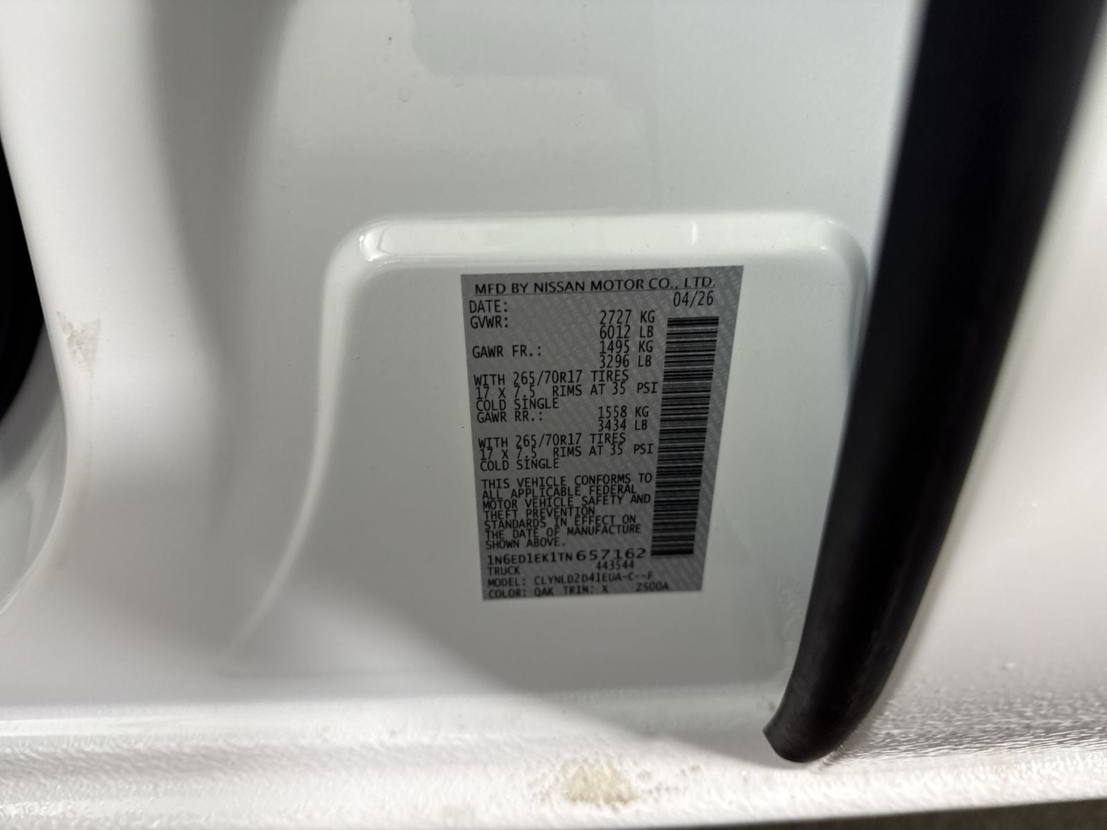 2026 Nissan Frontier PRO-4X