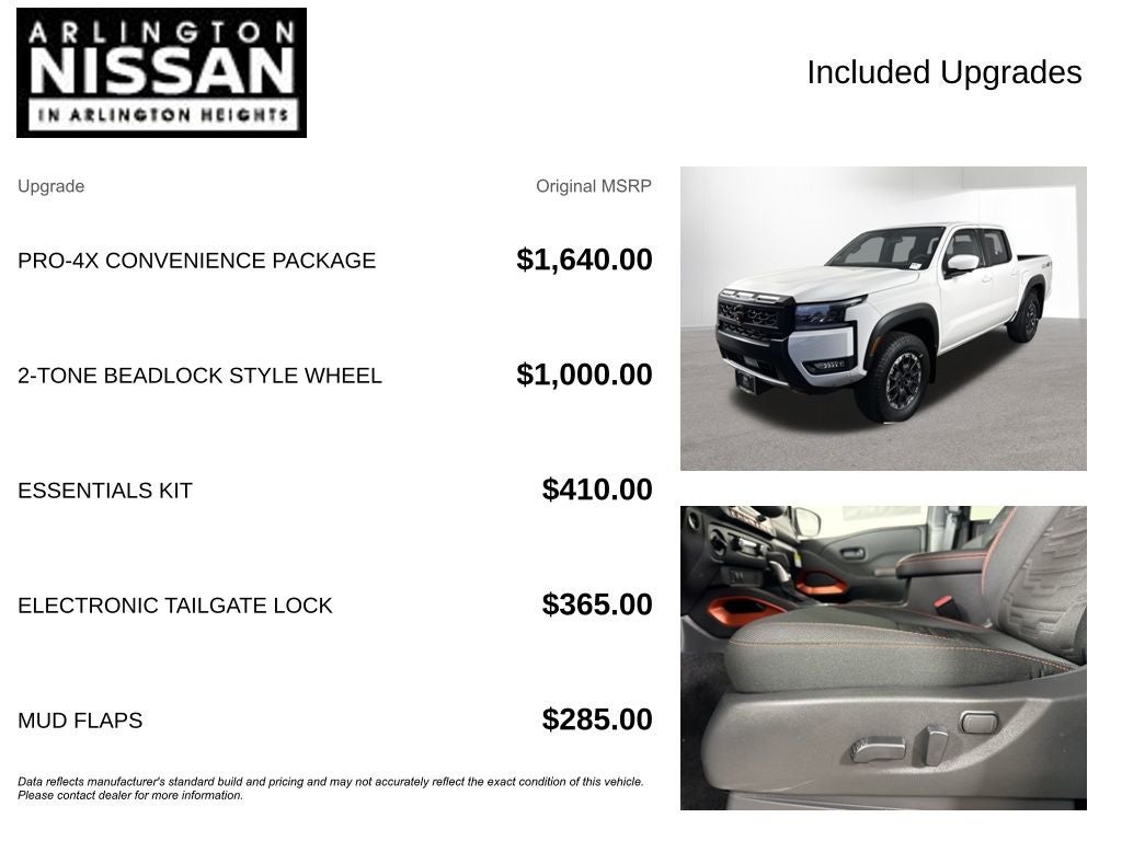 2026 Nissan Frontier PRO-4X