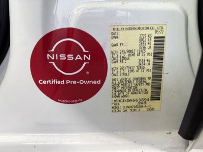 2022 Nissan Frontier PRO-4X
