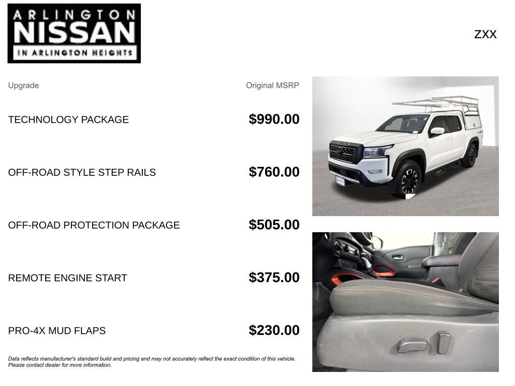 2022 Nissan Frontier PRO-4X