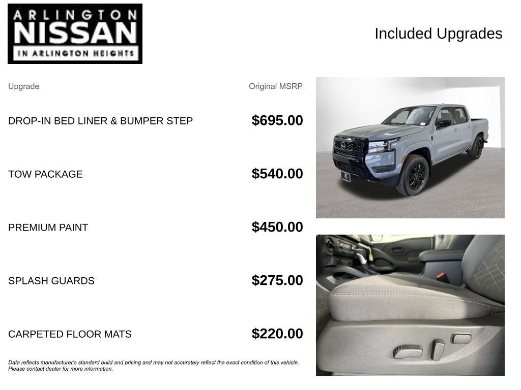 2026 Nissan Frontier SV
