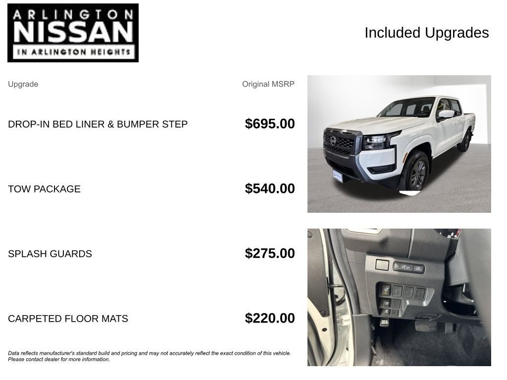 2026 Nissan Frontier SV