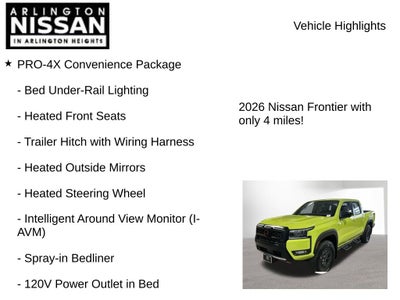 2026 Nissan Frontier PRO-4X
