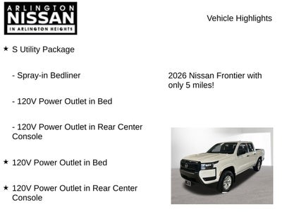 2026 Nissan Frontier S