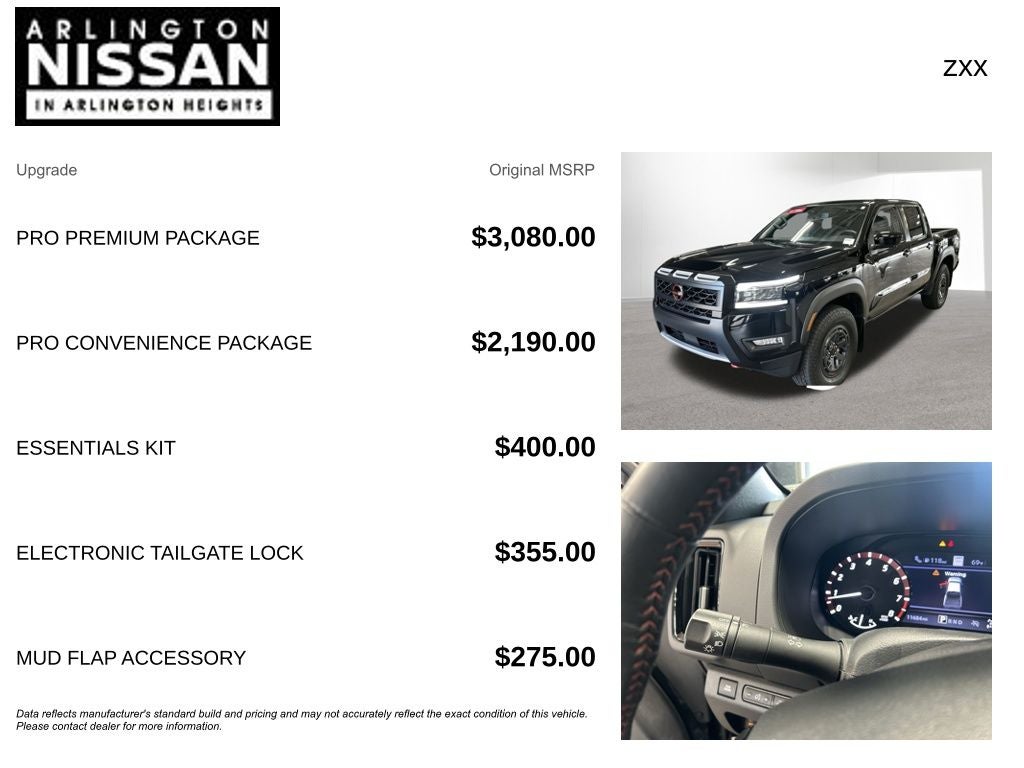 2025 Nissan Frontier PRO-4X