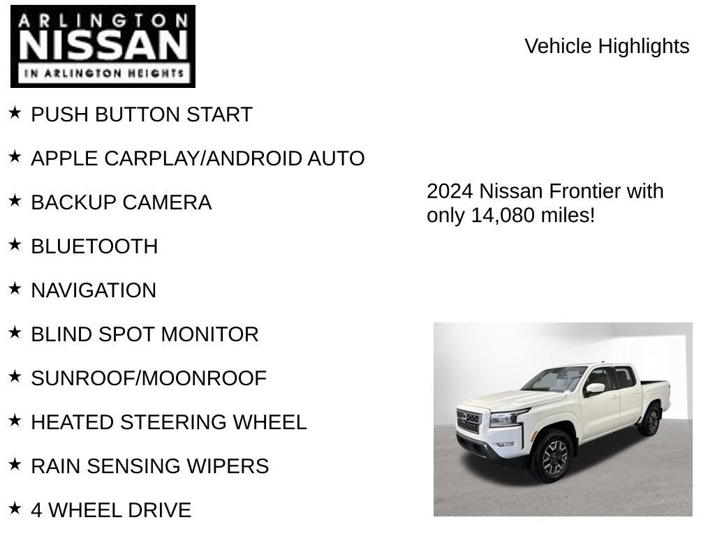 2024 Nissan Frontier SL