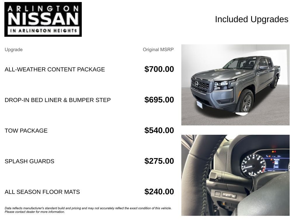 2026 Nissan Frontier SV