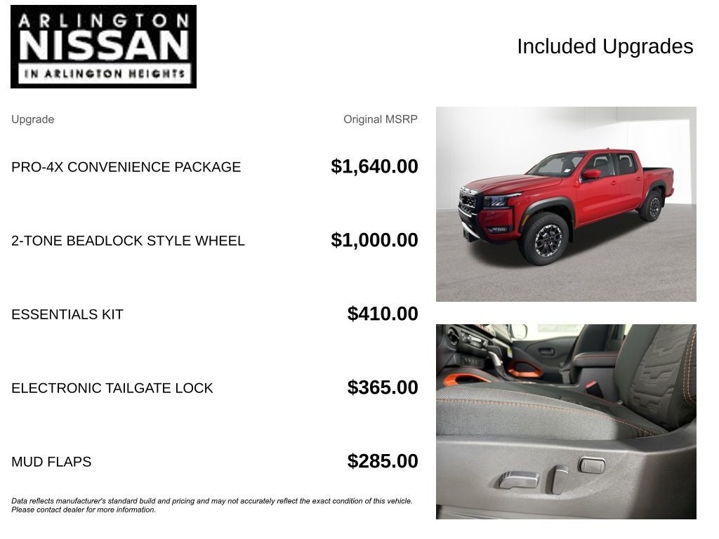 2026 Nissan Frontier PRO-4X