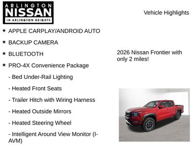 2026 Nissan Frontier PRO-4X