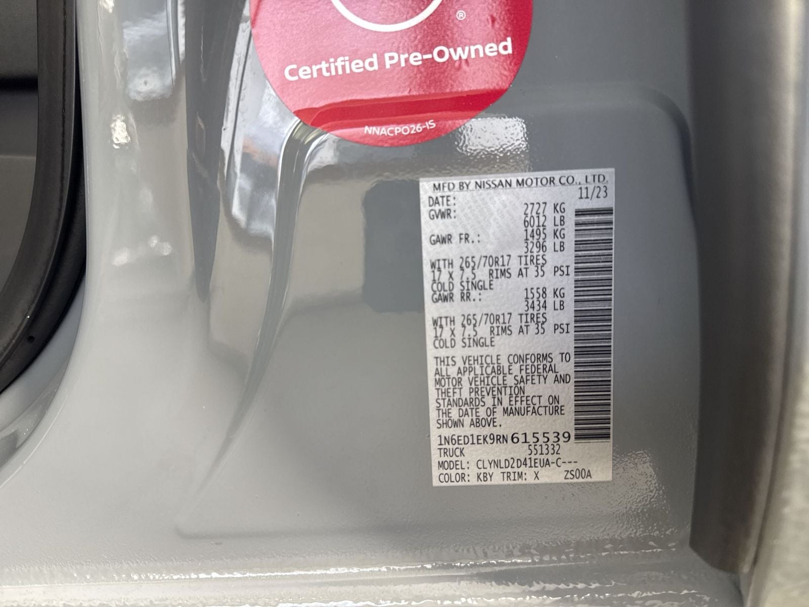 2024 Nissan Frontier PRO-4X