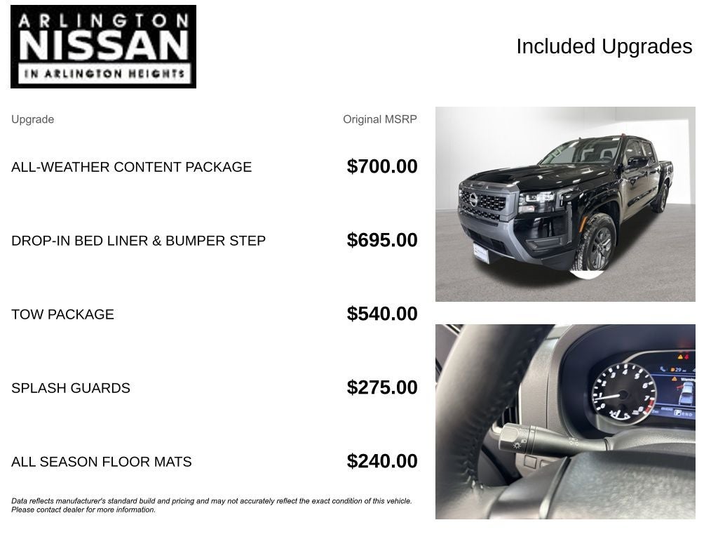 2026 Nissan Frontier SV