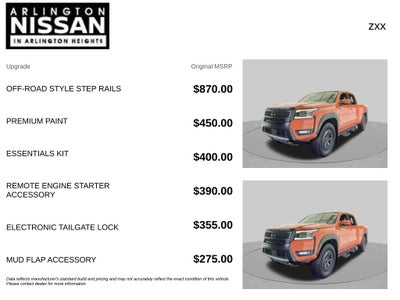 2025 Nissan Frontier PRO-4X