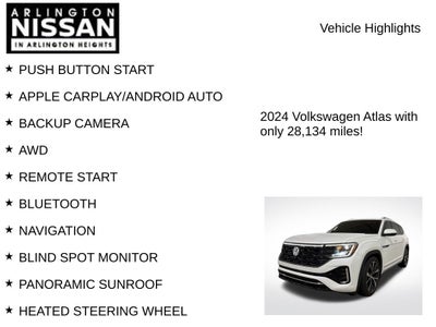 2024 Volkswagen Atlas 2.0T SEL Premium R-Line