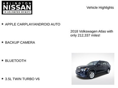 2018 Volkswagen Atlas S 4Motion