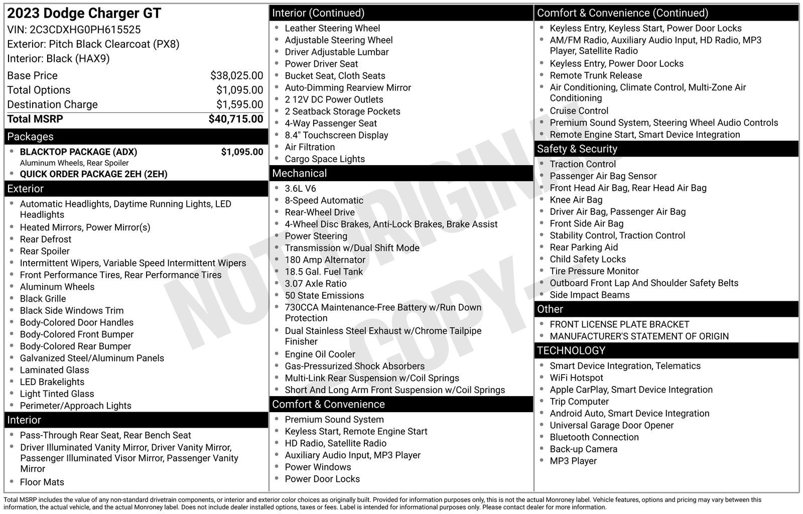 2023 Dodge Charger GT