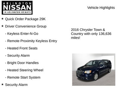 2016 Chrysler Town & Country Touring