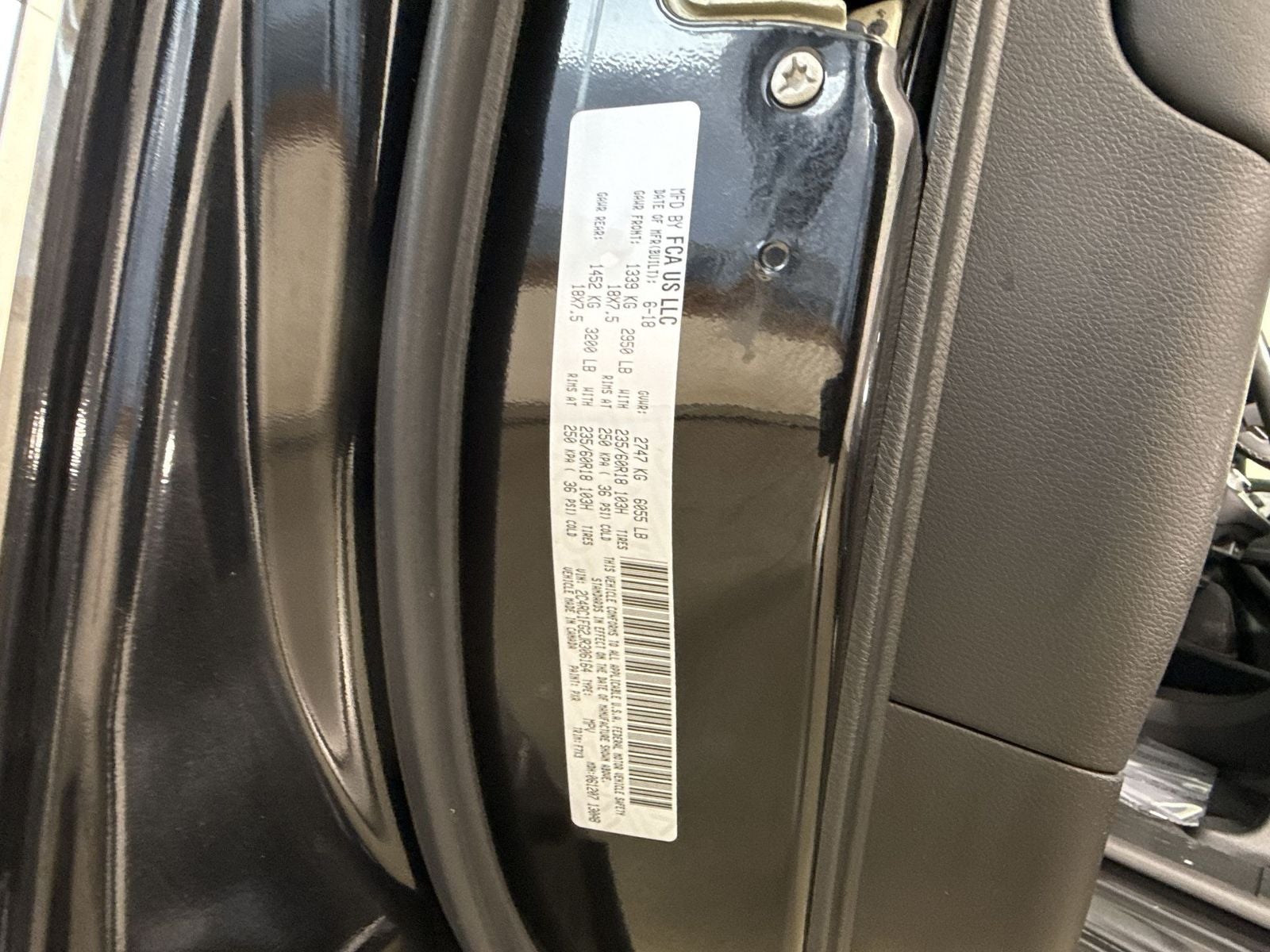 2018 Chrysler Pacifica Touring Plus