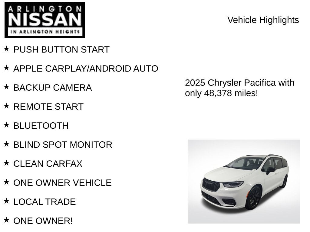2025 Chrysler Pacifica Limited