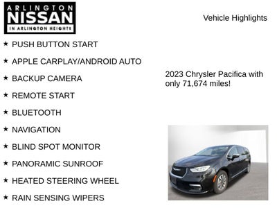 2023 Chrysler Pacifica Hybrid Limited