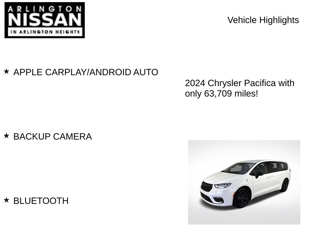 2024 Chrysler Pacifica Hybrid Select S Appearance
