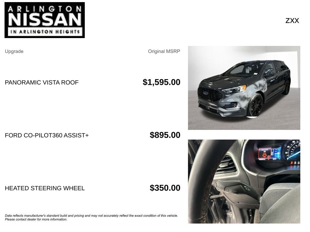2021 Ford Edge ST Line