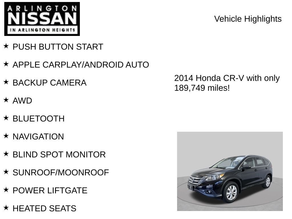 2014 Honda CR-V EX-L