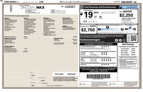 2014 Lincoln MKX Base